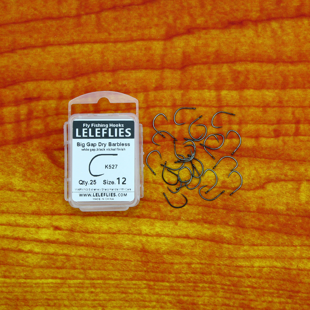 Big Gap Dry Fly Tying Hook Barbless 25 per box