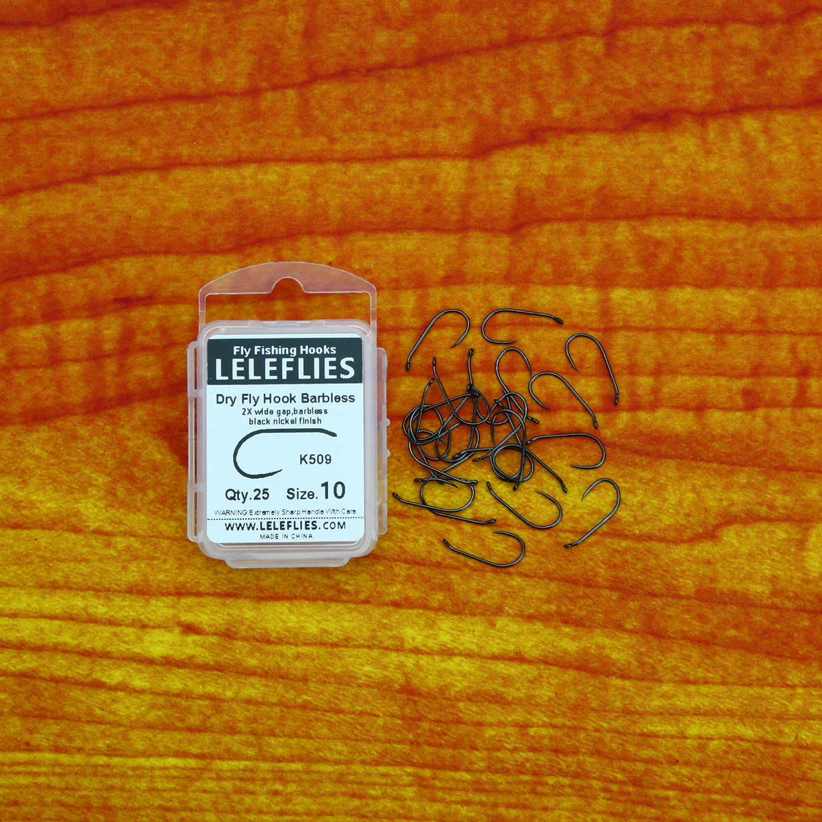 Dry Fly Tying Hook Barbless 25 per box