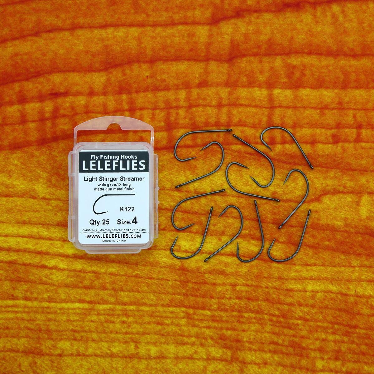 Light Stinger Streamer Fly Tying Hook 25 per box