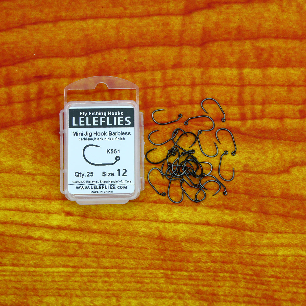 Mini Jig Fly Tying Hook Barbless 25 per box