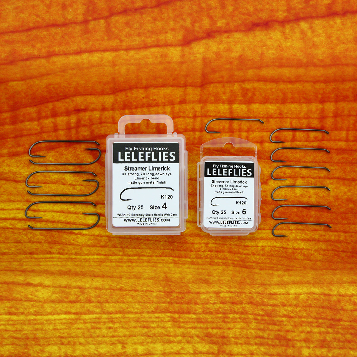 Streamer Limerick Fly Fishing Hook-7X long 25 per box