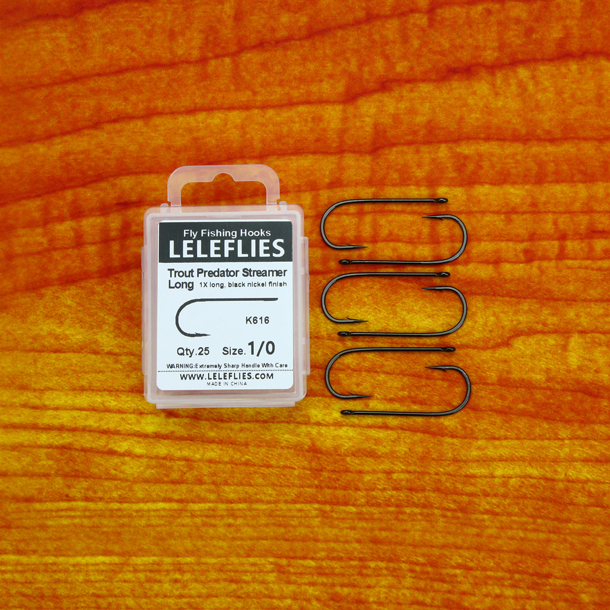 Trout Predator Streamer Long Fly Tying Hook 25 per box