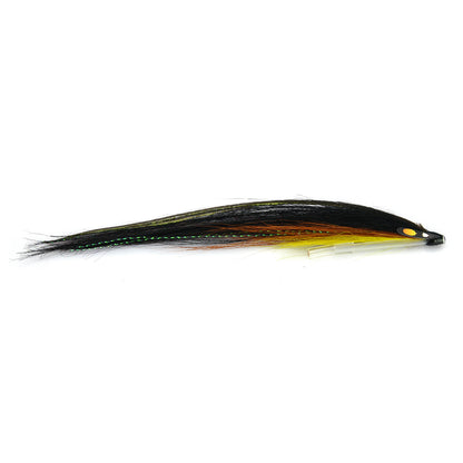 Laerdal Sunray Shadow Yellow Salmon Fly Sea Trout Flies Plastic Tubes