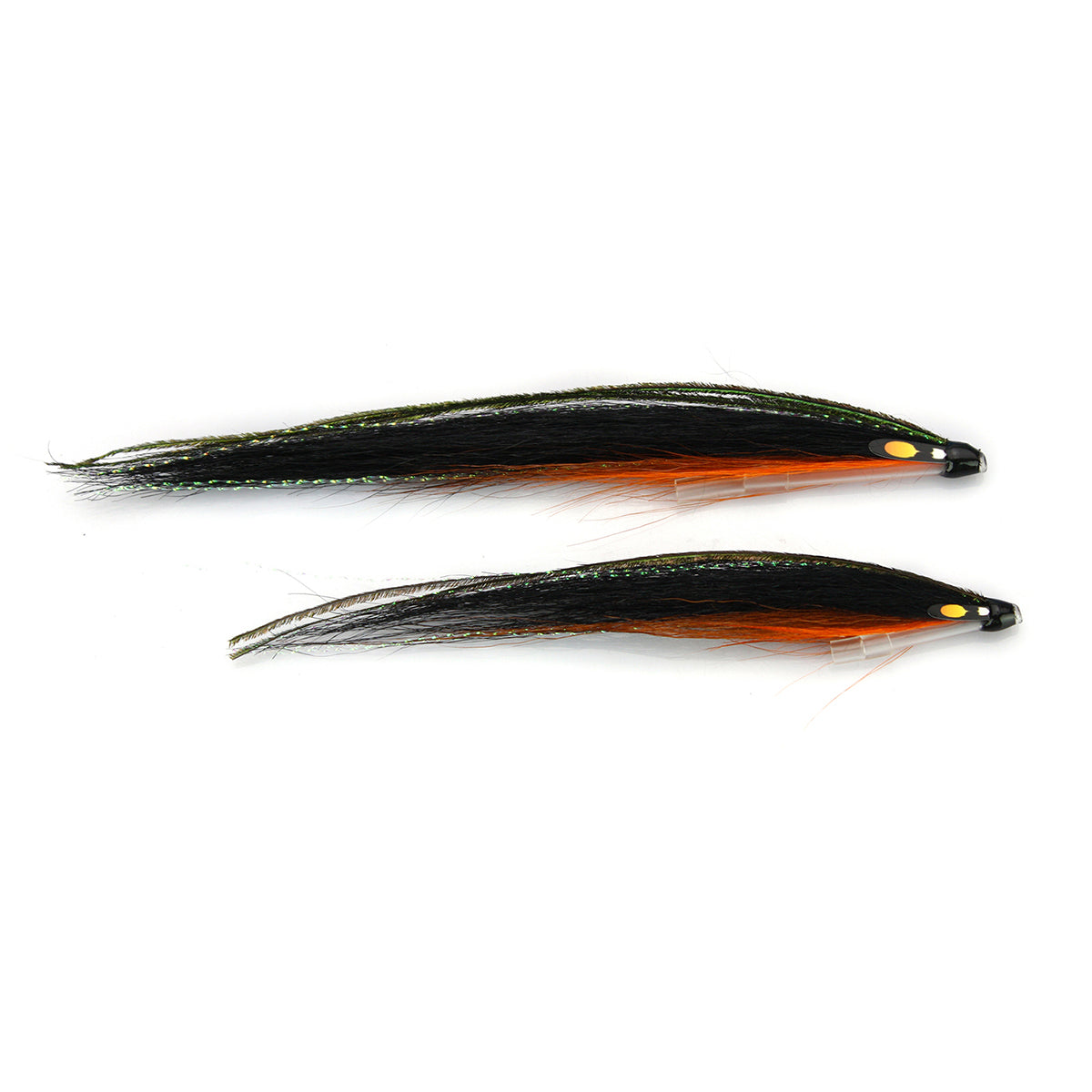 Laerdal Sunray Shadow Orange Salmon Fly Sea Trout Flies Plastic Tubes