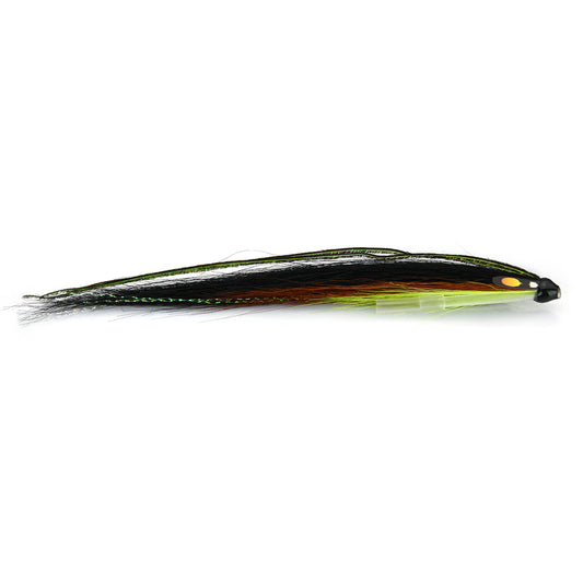 Laerdal Sunray Shadow Lightning Chartreuse Salmon Fly Sea Trout Flies Plastic Tubes