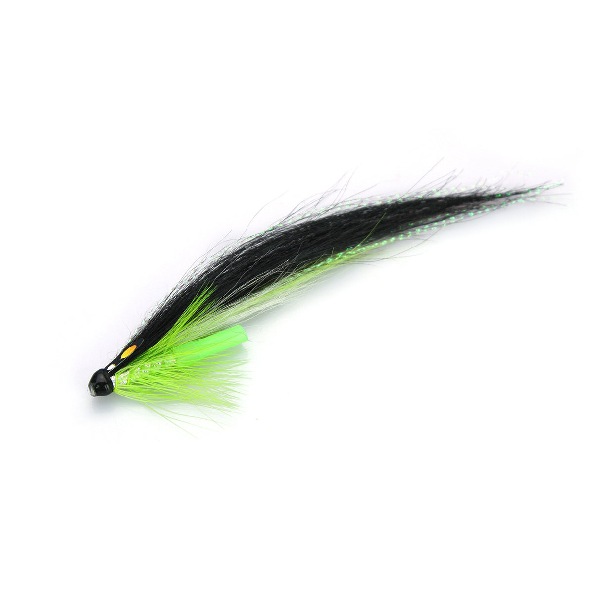 Posh Sunray Green Salmon Fly Sea Trout Flies Plastic Tubes