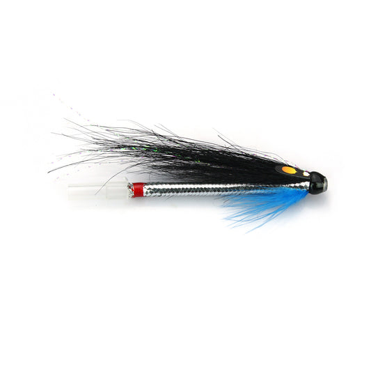 Elver Snake Blue Tube Fly Salmon Fly Sea Trout Flies Plastic Tubes