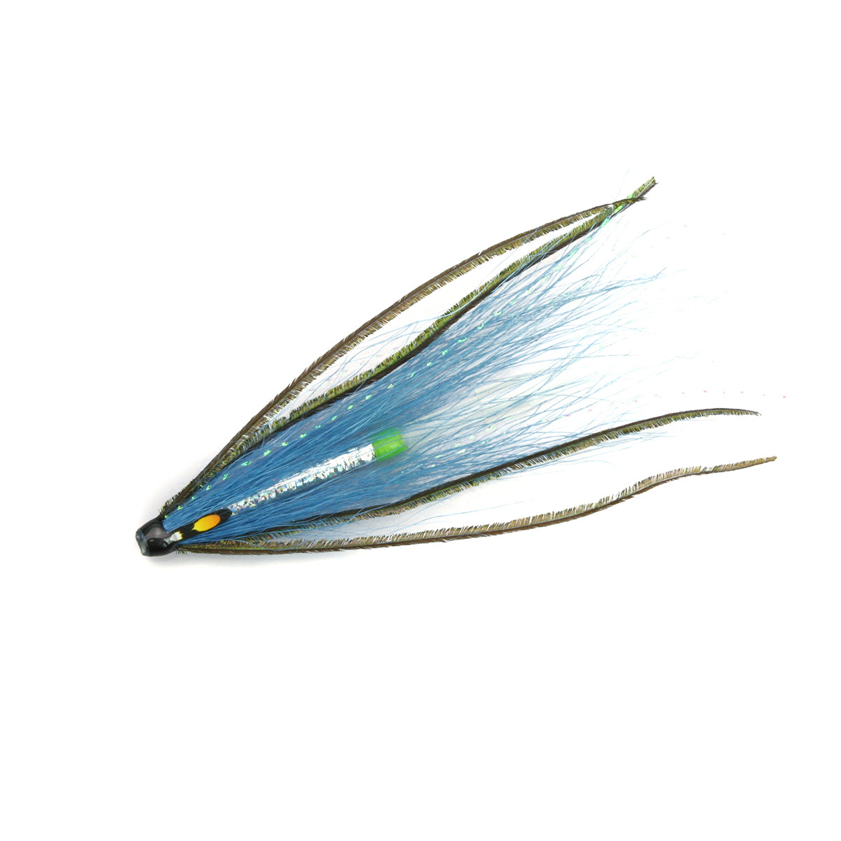 Blue Nighthawk Tube Fly Salmon Fly Sea Trout Flies Plastic Tubes