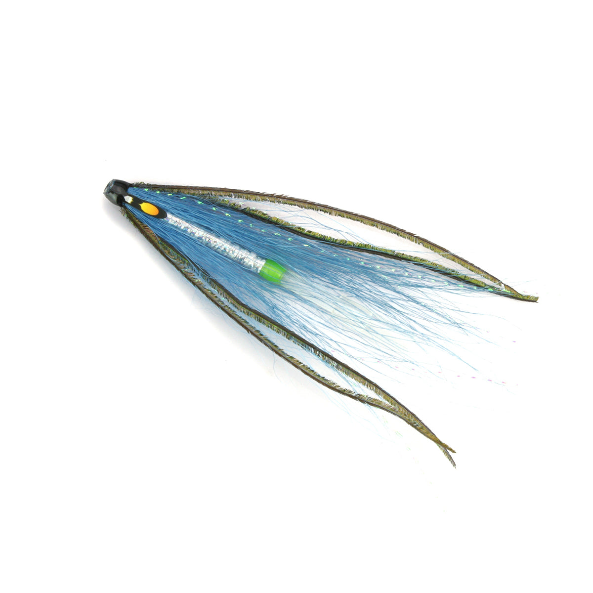 Blue Nighthawk Tube Fly Salmon Fly Sea Trout Flies Plastic Tubes