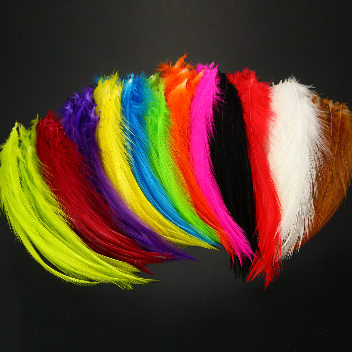 Saltwater Neck Hackle Feathers Fly Tying Material