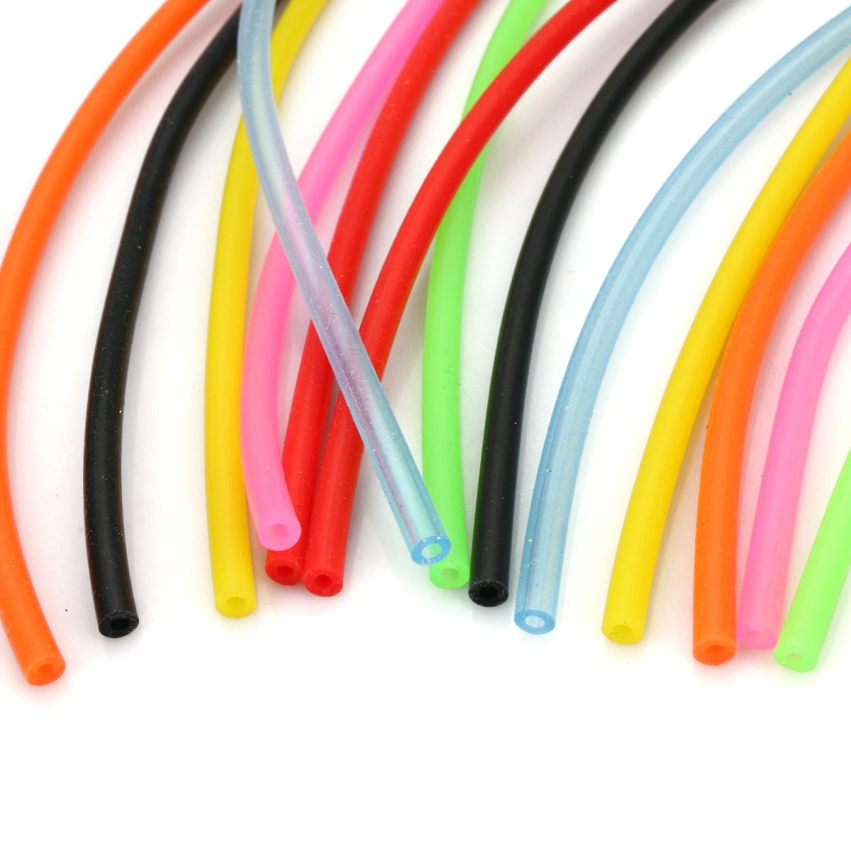 Silicone Soft tubing Hook Guide Junction Plastic Tubing Fly Tying Material