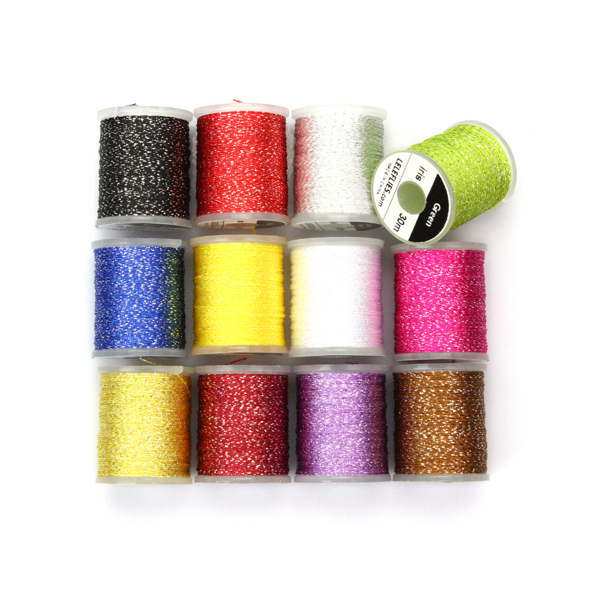 Iridescent (Iris) Body Thread Fly Tying – LeLe Flies