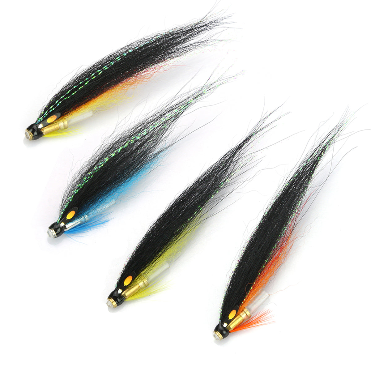 Loop Bottle Tube Fly Fishing Salmon Sea Trout Flies Selection (12-pack)