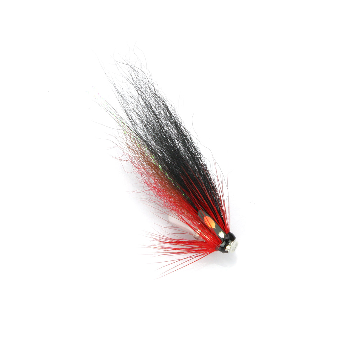 Black Red Loop Bottle Tube Fly Salmon Flies