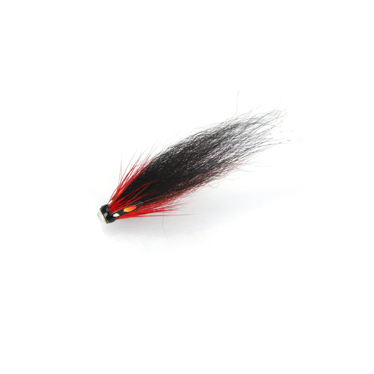 Black Red Loop Bottle Tube Fly Salmon Flies