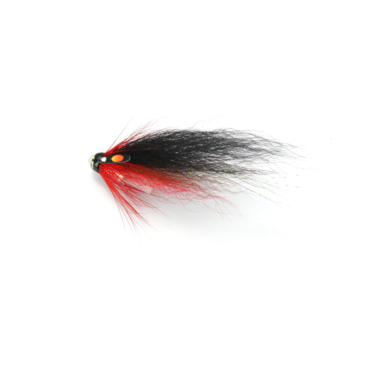 Black Red Loop Bottle Tube Fly Salmon Flies