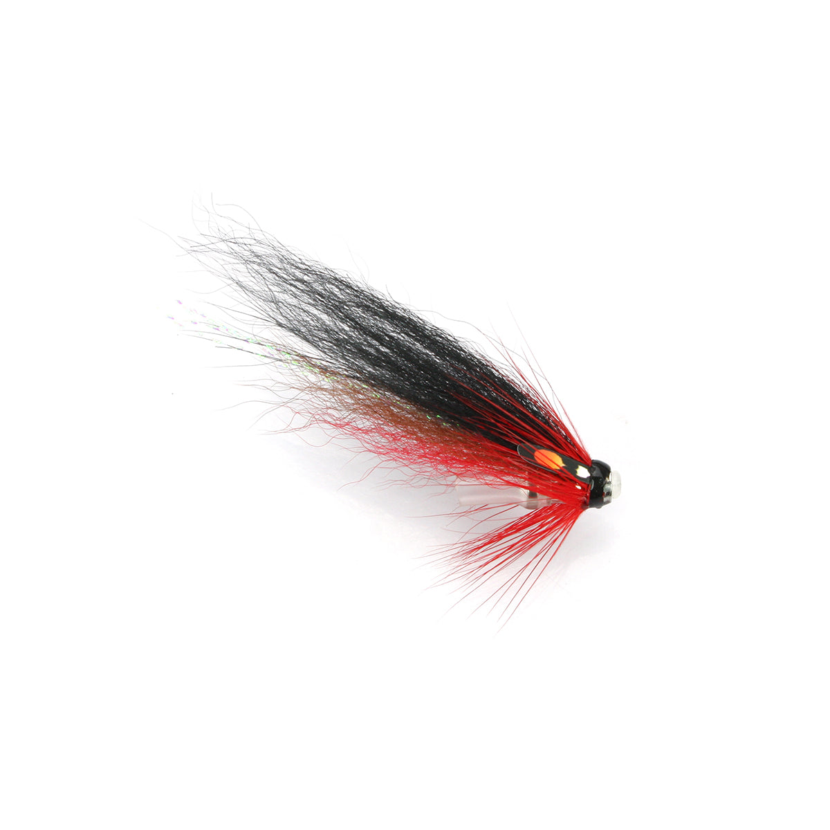 Black Red Loop Bottle Tube Fly Salmon Flies