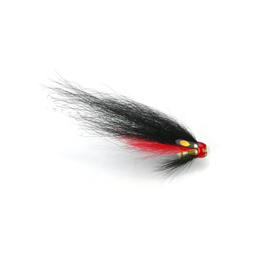 Fat Back Black Loop Bottle Tube Fly Salmon Flies